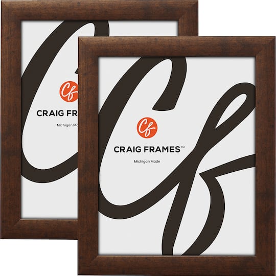 2 Pack Craig Frames Contemporary Rustic Copper Picture Frame